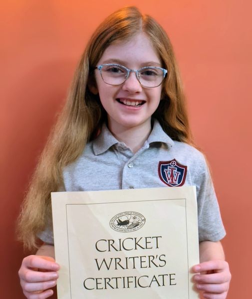 IWA Young Writer Receives Award in Cricket Magazine Contest
