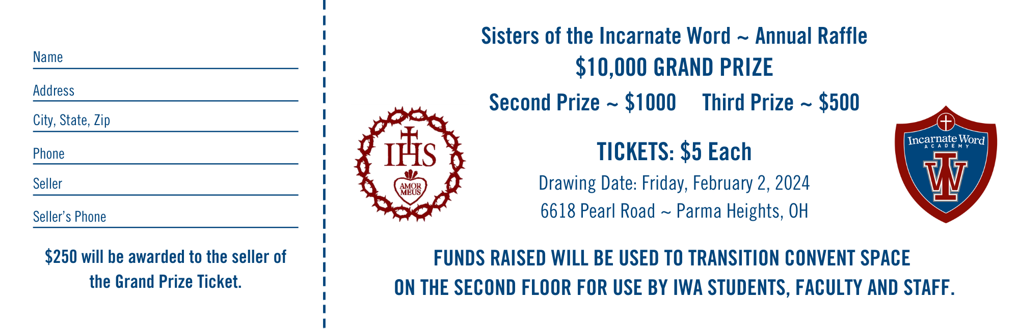 Sisters Raffle Ticket 2024 (1)