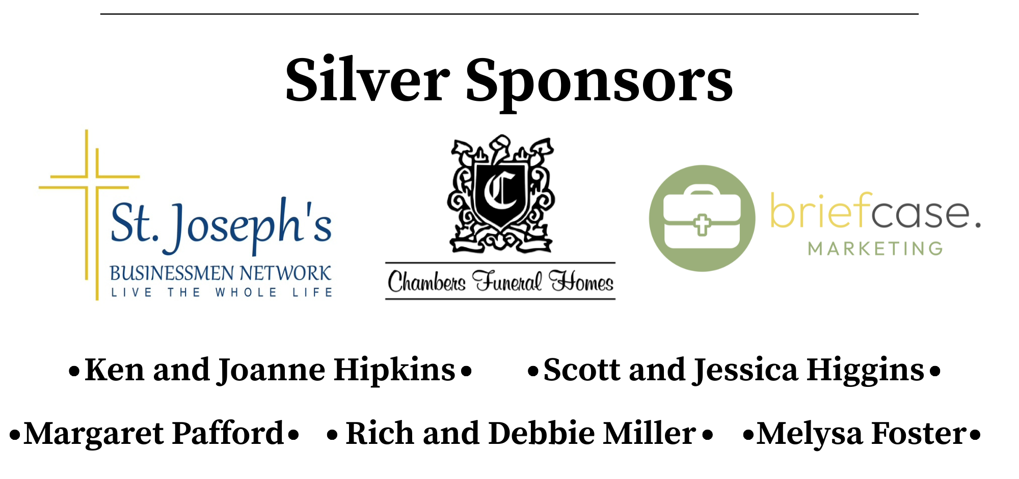 THANK YOU TO OUR SPONSORS (8.5 x 4 in)